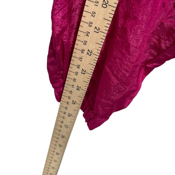 Active Elements Windbreaker Jacket Womens Medium Pink Blue 80s 90s Vintage - Picture 11 of 12